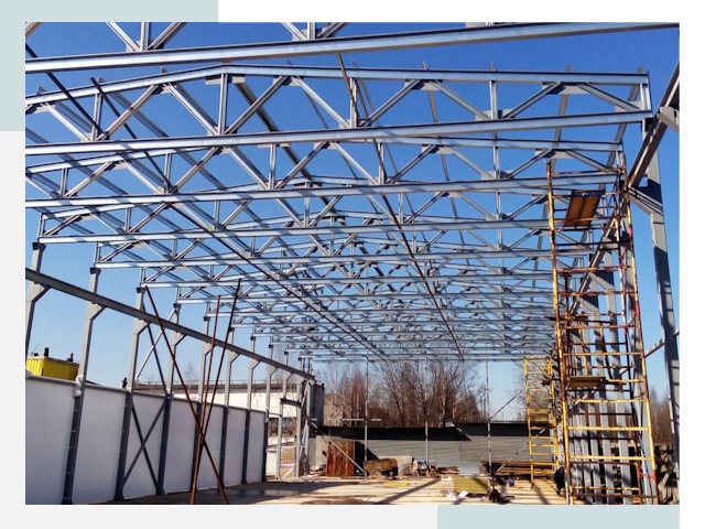 Строительство цехов в Кимры от 626 руб. под ключ