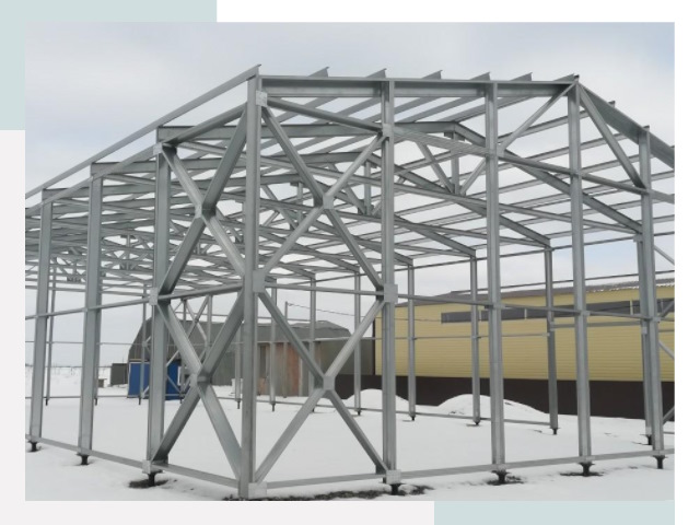 Каркасные ангары в Кимрах