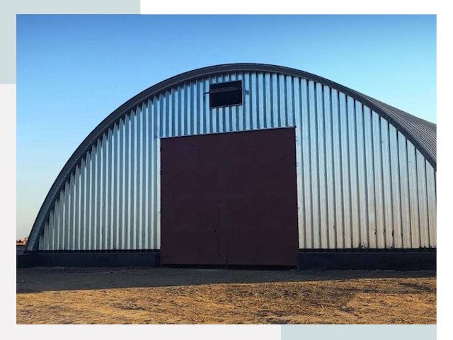 Арочные ангары в Кимрах