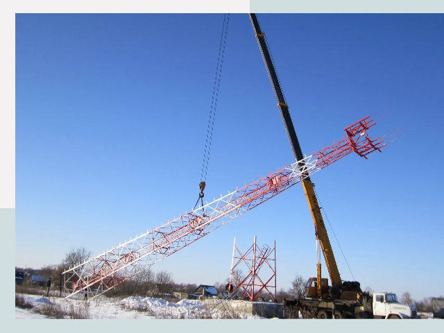 Строительство башен связи в Кимрах от 626 руб.