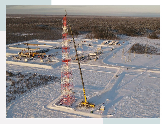 Мачты связи в Кимрах