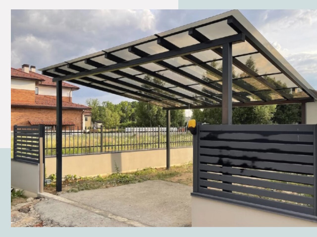 Металлические навесы в Кимры от 626 руб. за м²