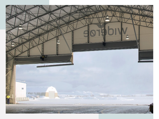 Ворота для ангаров в Кимрах