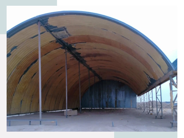 Реконструкция ангаров в Кимрах